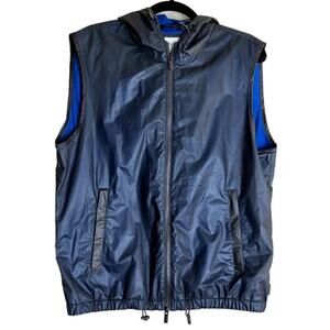 Armani Collezioni Jacket Hoodie Rain Coat Men 42 USXL Travel Light Weight luxury